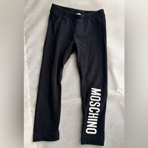 Moschino Black Leggings